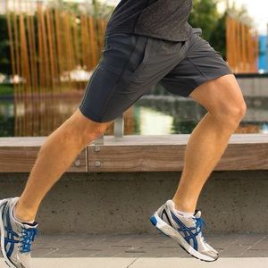 Mens Lululemon Run Response Short Black